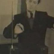 Leon Theremin Playing His Own Instrument