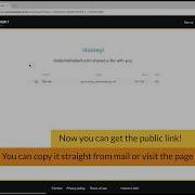 Document Management Share A File Publicly