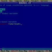 Program To Use Of Scope Resolution Operator In C Programming Lang Programming Coding Education