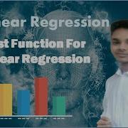 Cost Function For Linear Regression Machine Learning Data Science Tutorial