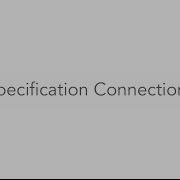 Specification Connections