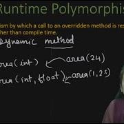 Runtime Polymorphism In Java Dynamic Method Dispatch In Java