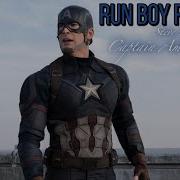 Steve Rogers Captain America Run Boy Run