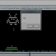 C Console Space Invaders Test 2