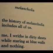 Carlos Escobar Melancholia By Charles Bukowski