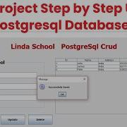 Java Project Step By Step Using Postgresql Database