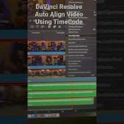 DaVinci Resolve TimeCode
