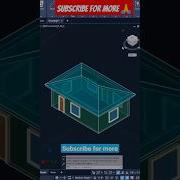 Simple 3d Room Design 3D Room In Autocad 3d Room Design Autocad Viral Shorts Short Youtube