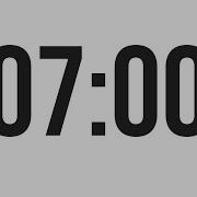 7 MINUTE TIMER COUNTDOWN TIMER MINIMAL