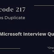 Leetcode 217 Contains Duplicate Python
