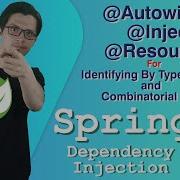 Autowired Inject Resource Dependency Injection Spring Tutorial Ch1 E9
