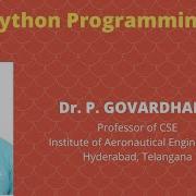 Lecture 31 Python Programming Tuple Count Index Sorted Methods