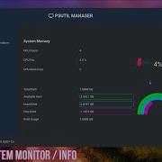 6 Desktop App To Monitor All System Information Python PYQT PYSIDE2 6 PSUTIL Modern GUI UI