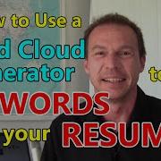 How To Use A Word Cloud Generator To Find Keywords For Your Resume