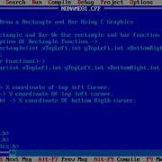 Graphics In C Draw Rectangle Bar