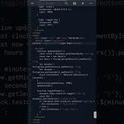 Digital Clock With Dark Light Mode Using HTML CSS JavaScript Beginner Project
