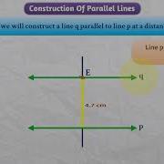 Construction Of Parallel Lines Practical Geometry Class 7 Maths