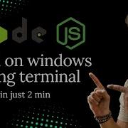 The EASIEST Way To Install NodeJS On Windows Using CMD