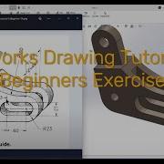 Solidworks Drawing Tutorial For Beginners Exercise 14 Pivot Guide Solidworks2023