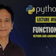 Python Lecture 15 Functions Return And Arguments
