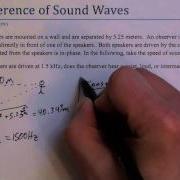 Interference Of Sound Waves