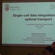 Ritambhara Singh Single Cell Data Integration Using Optimal Transport 2023