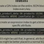 PostgreSQL 9 4 S Jsonb Document Store