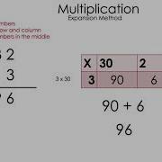 Multiplication Expansion Method With 2 Digit Numbers X 1 Digit Numbers Math Is The Way Corner