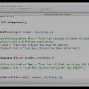 Creating A Simple Windows Application Using C Part 2