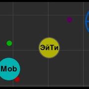Онлайн игра на Python Pygame Socket ч 7 Корм на игровом поле Agar Io