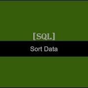 SQL Sort Data