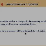 4 9 A Decoders Introduction
