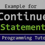 Continue Statement In Java Programming Video Tutorials For Beginners