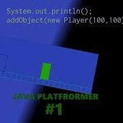 Java Platformer 1 Window