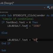How To Using If Then Else Statement In Visual Basic