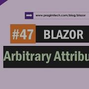 Произвольные атрибуты и параметры в Blazor