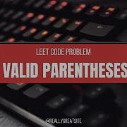 Valid Parentheses LeetCode Easy Javascript Hindi
