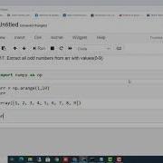 Extract All Odd Numbers From Arr With Values 0 10 Python Tutorial For Beginners Shaheencodingzone