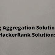 Revising Aggregation Solutions SQL HackerRank Solutions