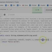 String Comparison Worksheet 2 Tester
