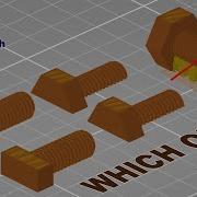Testing Horizontally 3D Printed Bolts Without Supports How Strong Are These Sliced Screws