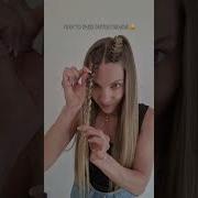 FAKE DUTCH BRAIDS Braids Hairstyle Hair Braidstyles Braid Hairtutorial Hairhacks