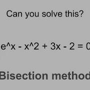 How To Solve Any Equation Using The Bisection Method Python