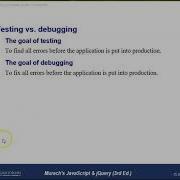 Video Chapter 5 Debugging PowerPoints