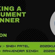 Document Scanner Using Python Final Project Python Pythonproject