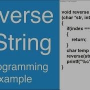 Explain String In Reverse Using Recursion In C Recursion MJs Code