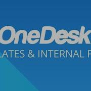 OneDesk Ticket Task Templates Internal Forms