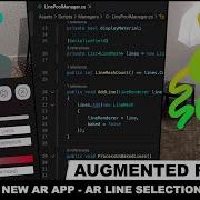 Unity3d With AR Foundation Creating An AR App And Adding AR Line Selection With Motions Part 9