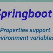 Does Application Properties Support Environment Variables In Springboot