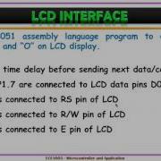 INTERFACING 8051 WITH LCD